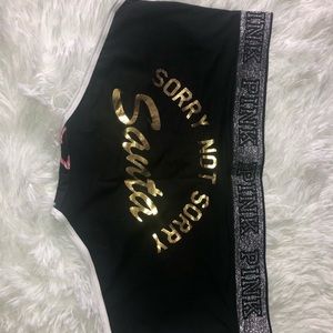 Medium Victoria’s Secret Pink CHRISTMAS Panties